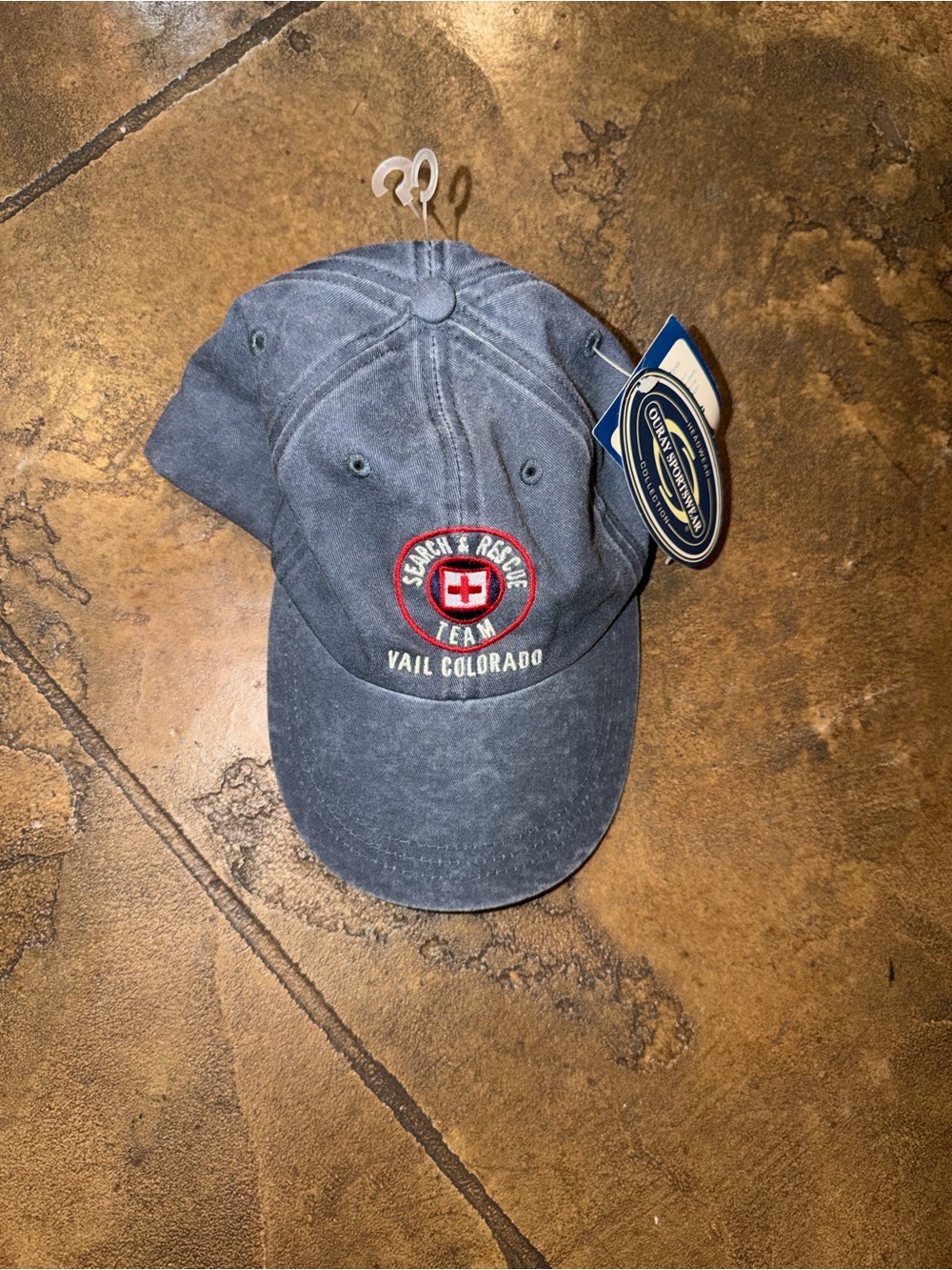 🏔️ NWT Vintage Y2K Vail Colorado Search & Rescue Dad Hat 🏔️